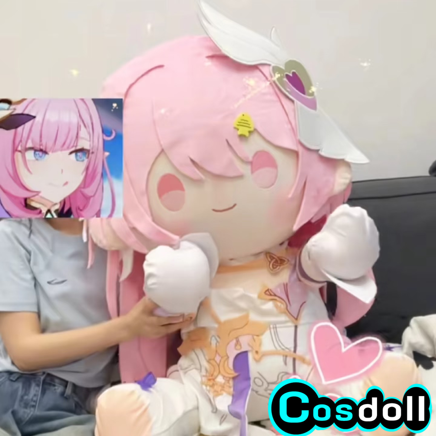 Kids Toys Doll - 80 см Honkai Impact 3 Elysia,