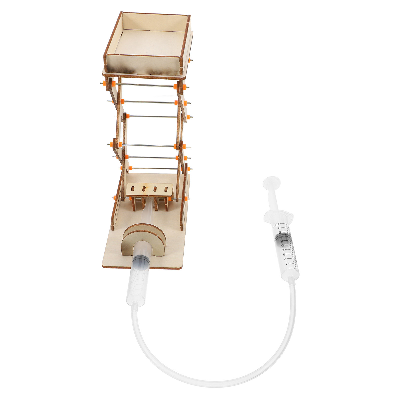 Science Experiment Kit - Лабораторный подъемник (лаб-джек) из дерева, образовательный
