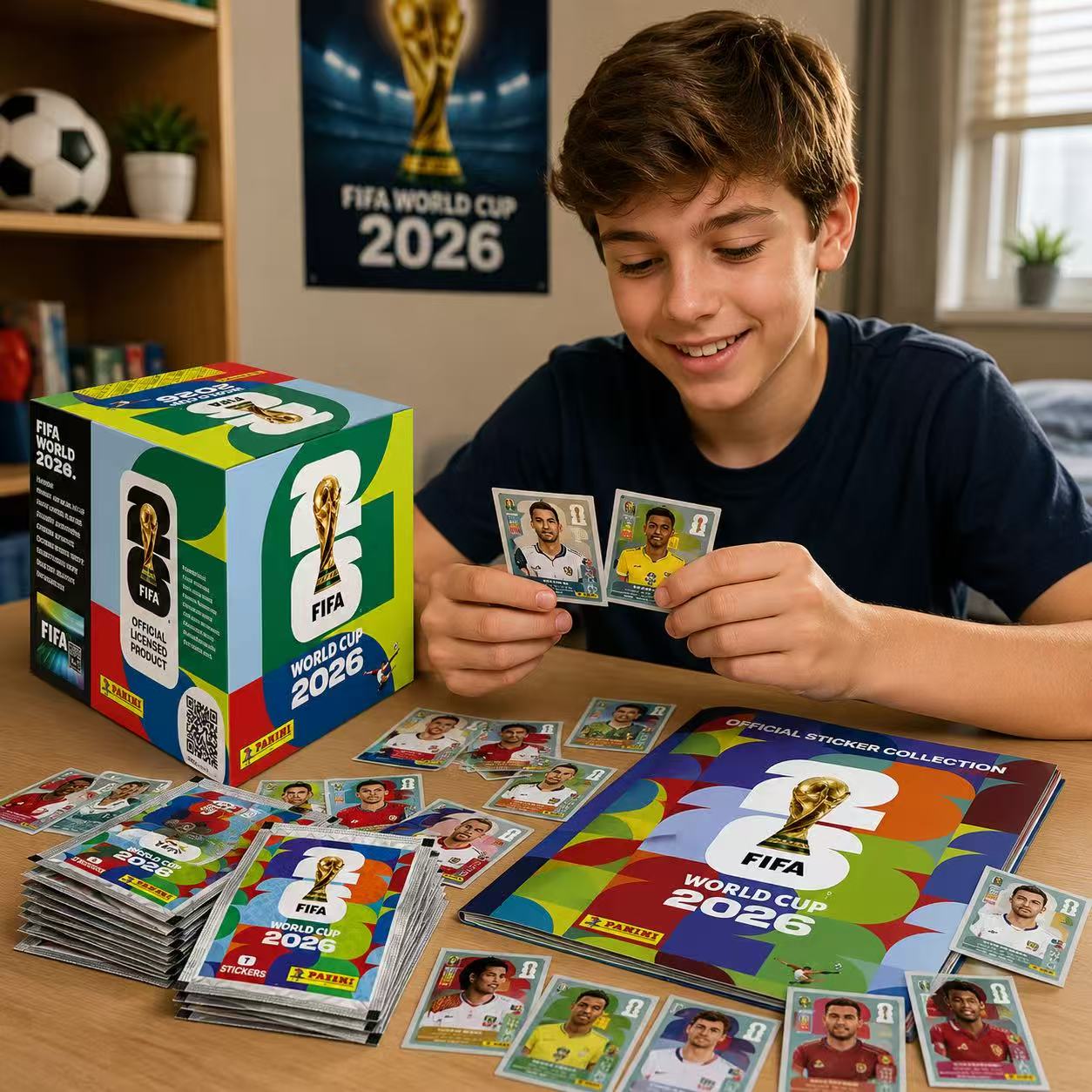 Card Game Kids - Коллекционный альбом-бокс Panini 2026 FIFA World