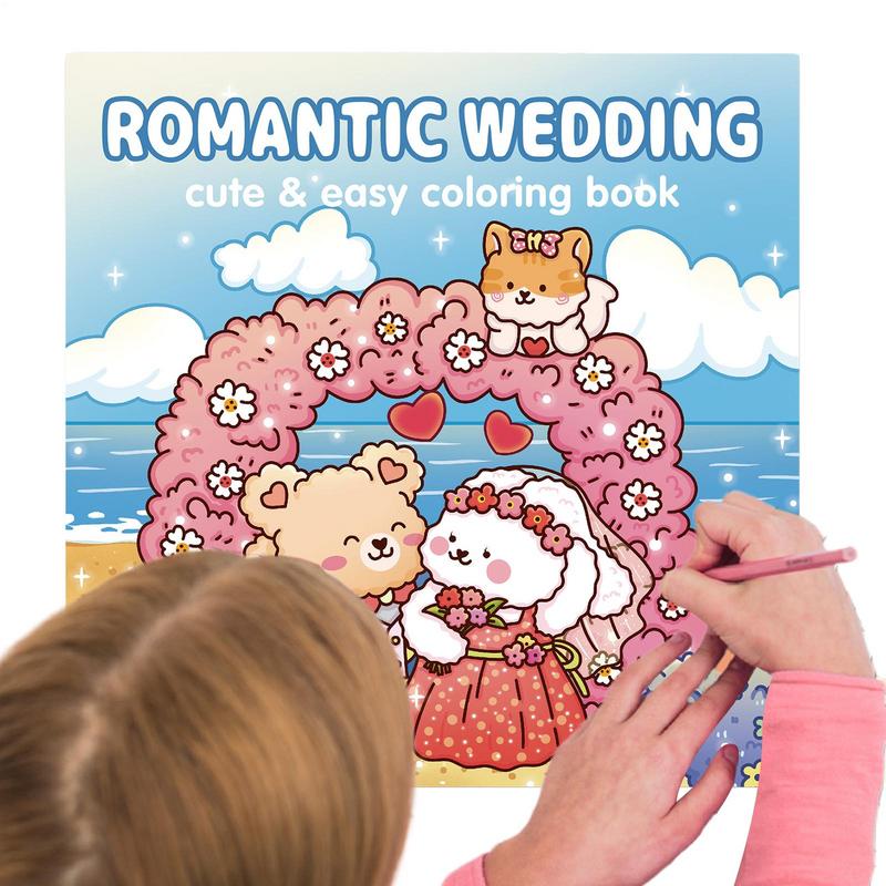 Kids Toys Drawing Easy - Книжка-раскраска для детей, книжка-раскраска, жирные и