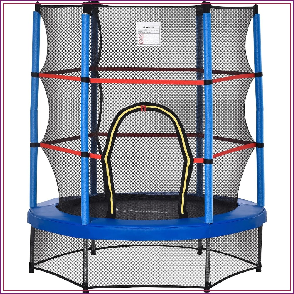 Trampoline Mini Indoor - 55-дюймовый мини-батут для детей 3-6 лет,