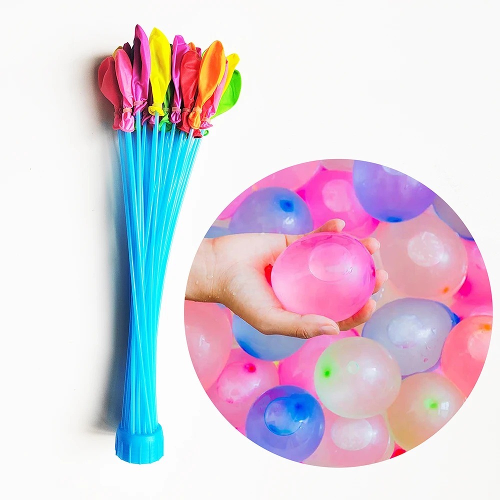 Water Balloon Set - 333/555/1111 шт. Быстрозаполняемые водные шары для
