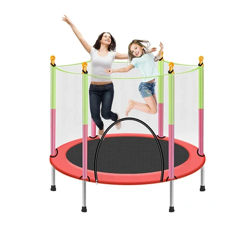 Trampoline Mini Indoor - Детский мини-батут круглой формы с сеткой