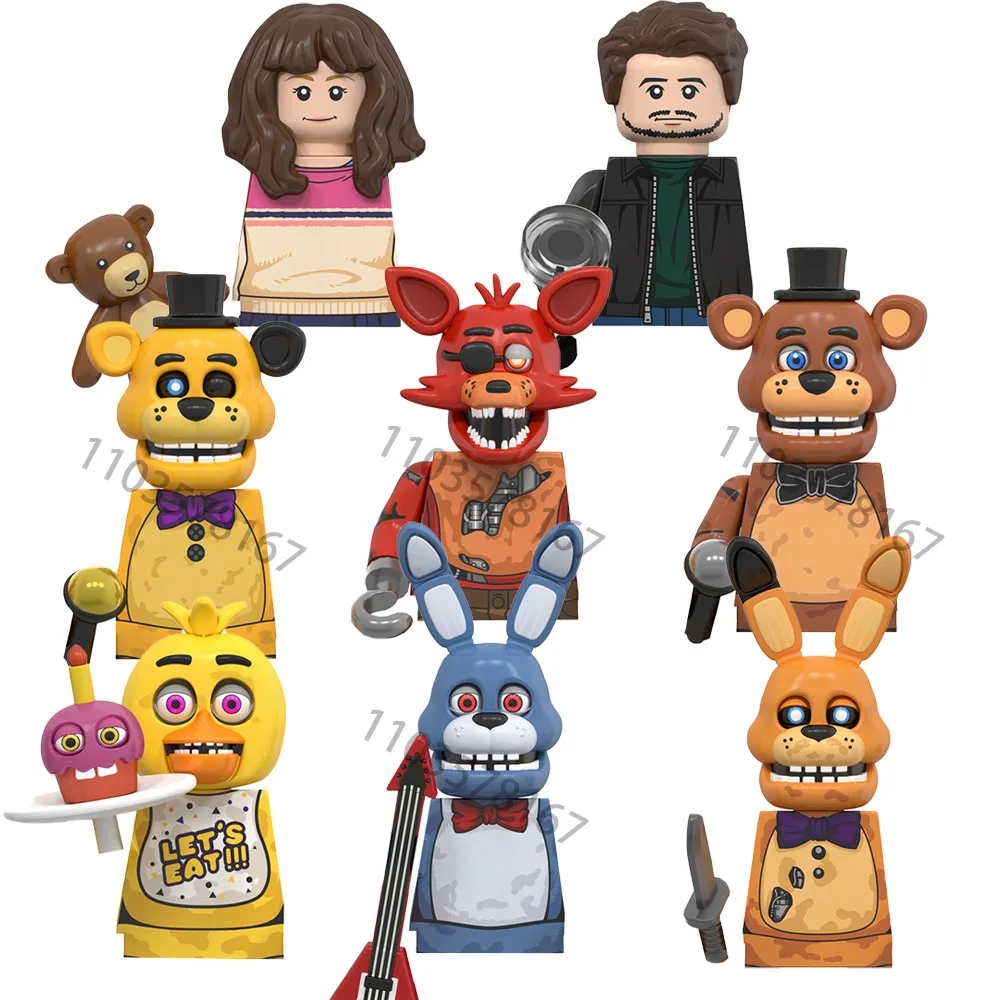 Kids Toys Lego - @WM6170 Аниме-модель из кирпичиков: Ужасный триллер,