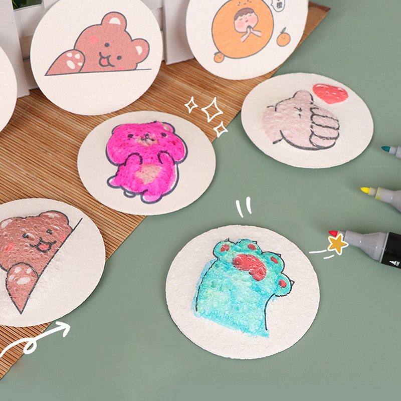 Kid Toys And Craft - 10 шт., 3D волшебная пухлая пенопластовая