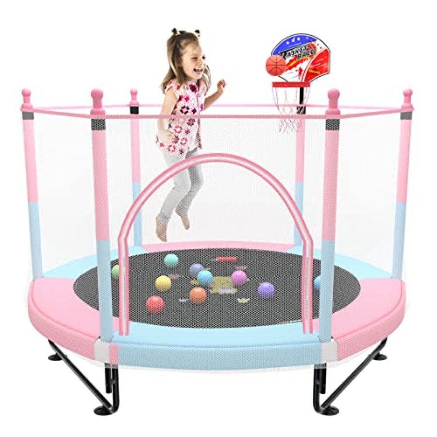 Trampoline Mini Indoor - Батут для домашних развлечений: стальная рама,