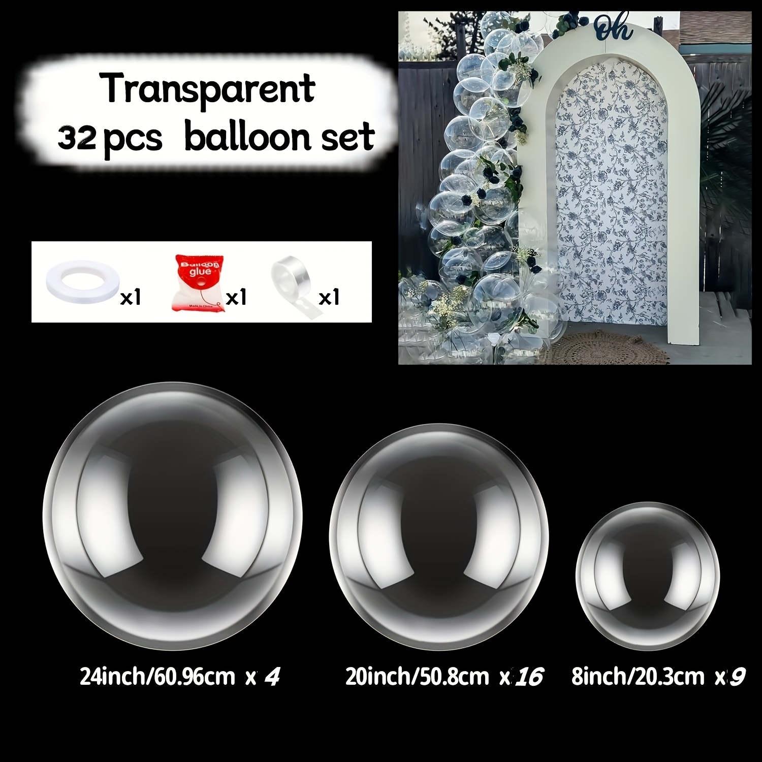 Набор из 32 прозрачных шаров B – обзор и цена Water Balloon Set