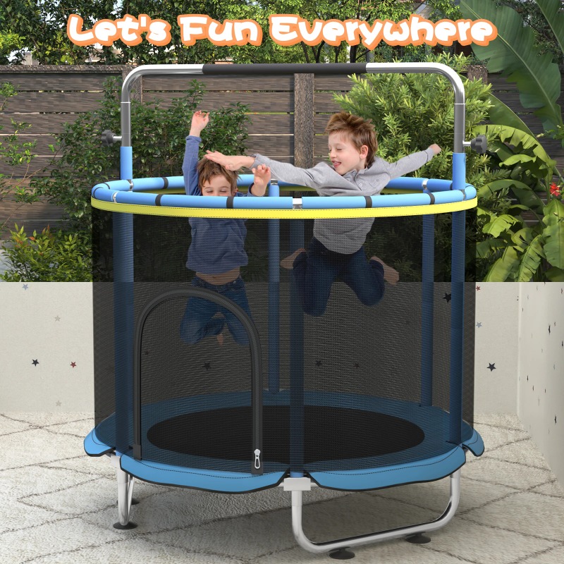 Детский батут 5FT 8-в-1 для ма – обзор и цена Trampoline Mini Indoor