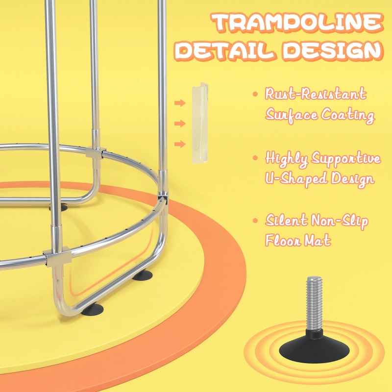 Детский батут 5FT 8-в-1 для ма – обзор и цена Trampoline Mini Indoor