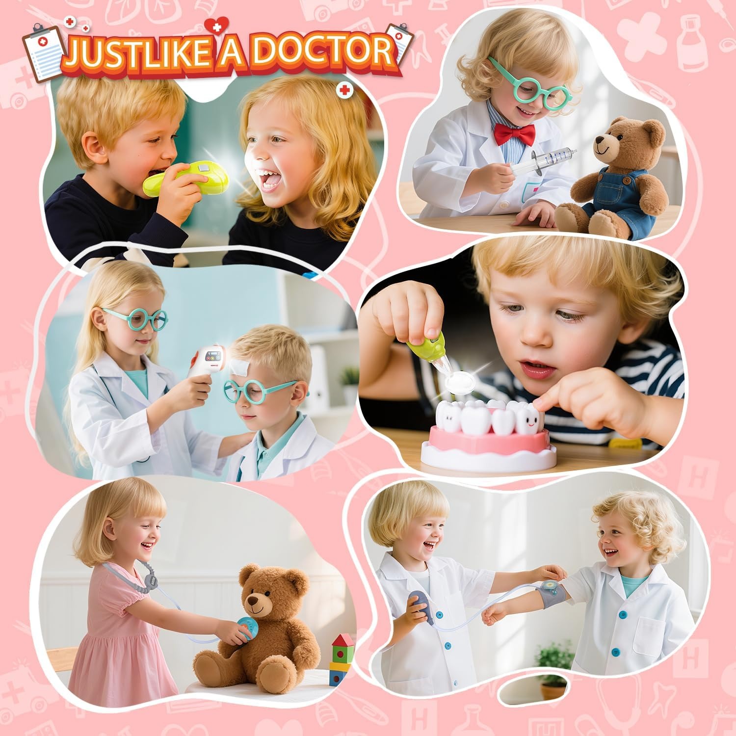 Набор для ролевых игр «Доктор» – обзор и цена Kids Toys Doctor Set