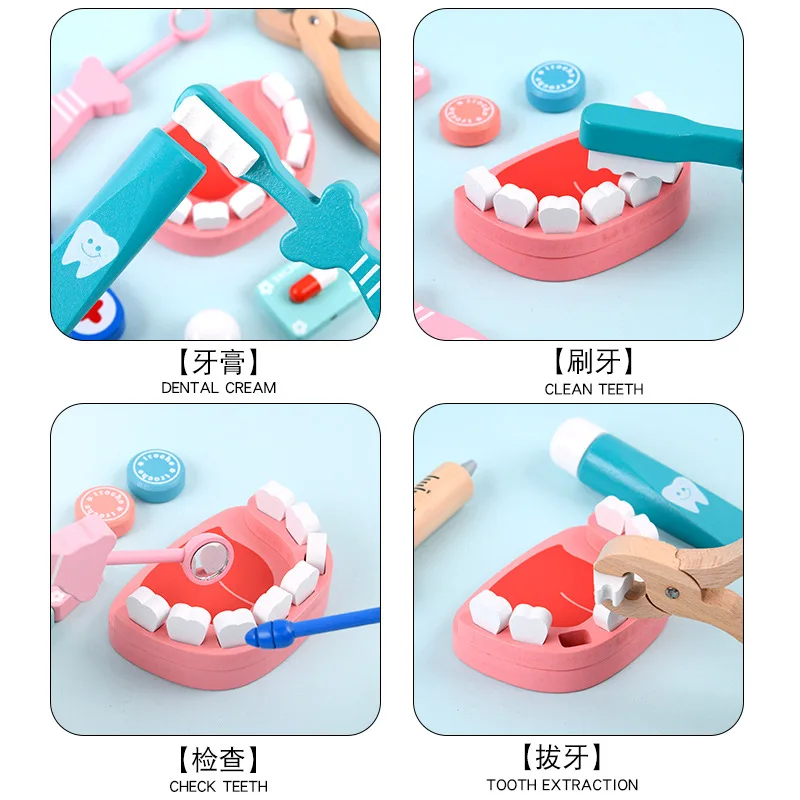 Деревянный набор для ролевых и – обзор и цена Kids Toys Doctor Set
