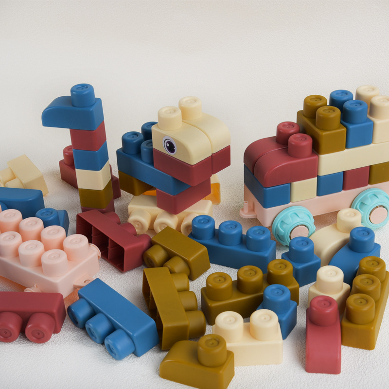 Детские мягкие резиновые кирпи – обзор и цена Kids Toys Lego