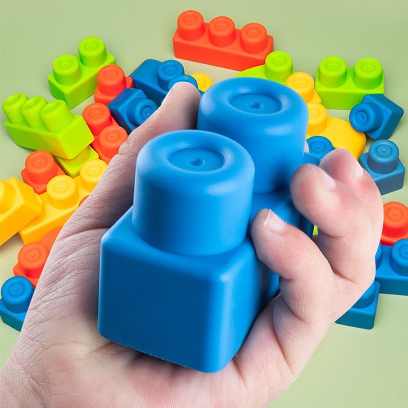 Детские мягкие резиновые кирпи – обзор и цена Kids Toys Lego