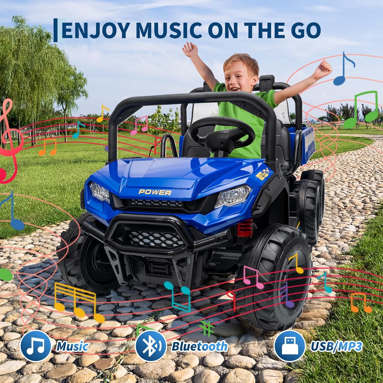 Детский самосвал на аккумулято – обзор и цена Kids Toys Electric