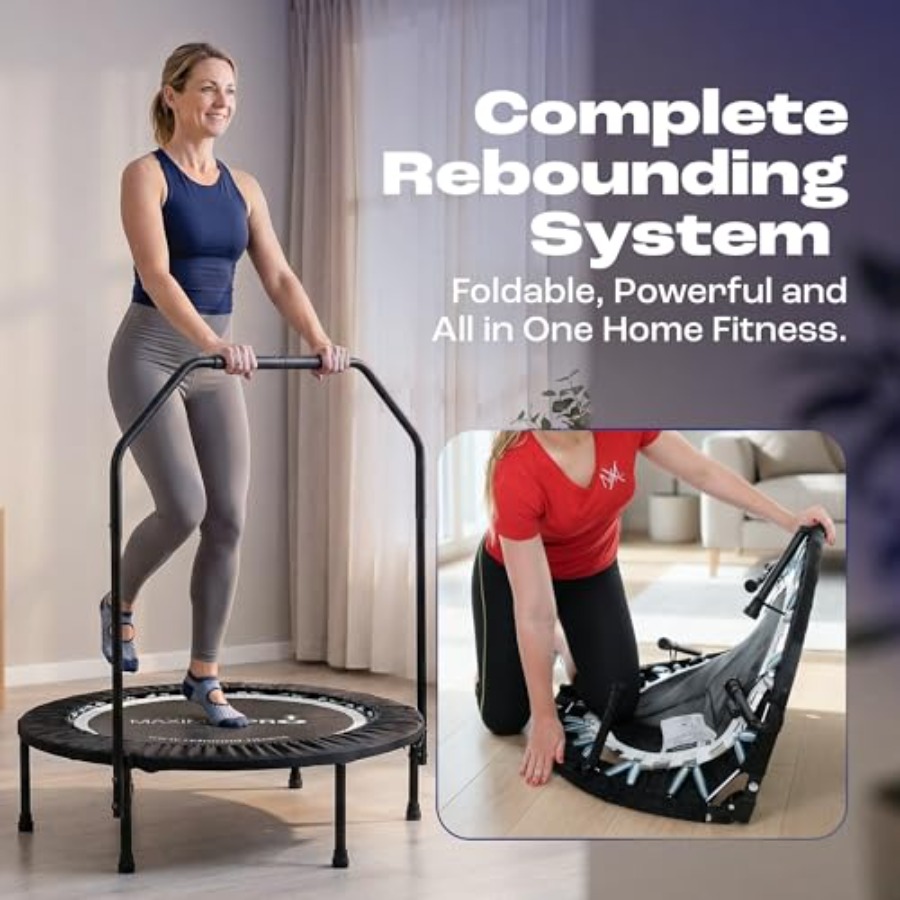 Складной фитнес-батут Maximus  – обзор и цена Trampoline Mini Indoor