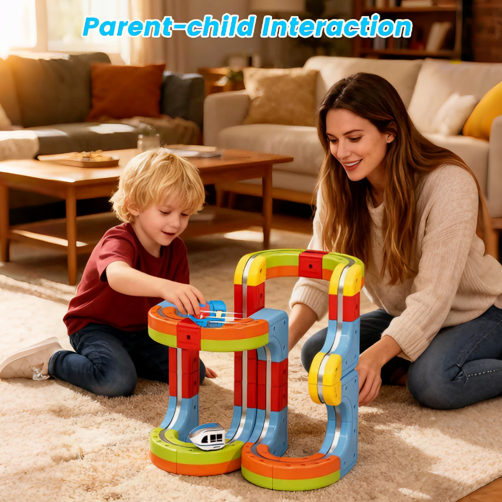 Магнитный электрический поезд  – обзор и цена Kids Toys Electric