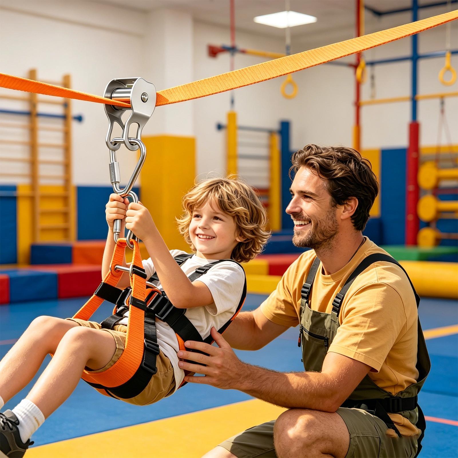 Детский зиплайн для баланса и  – обзор и цена Kids Zip Toys