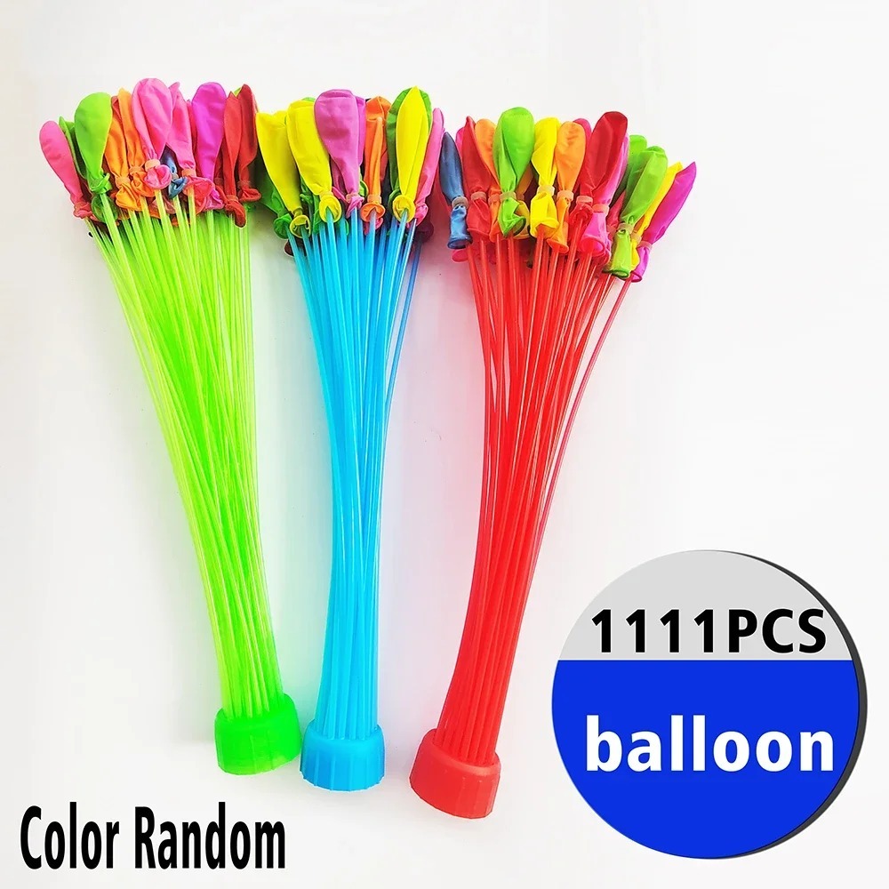 333/555/1111 шт. Быстрозаполня – обзор и цена Water Balloon Set