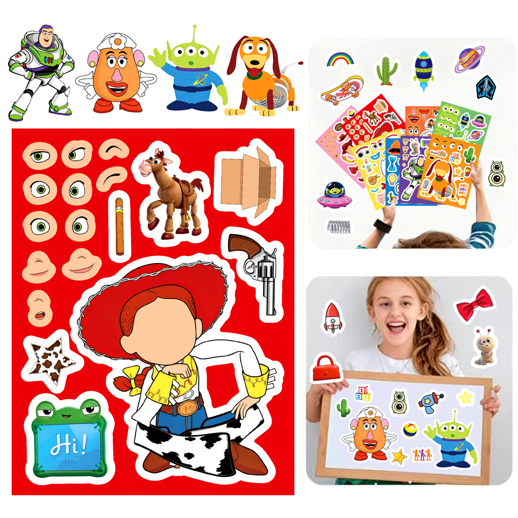 Наклейки-пазлы «История игруше – обзор и цена Kid Toys And Craft