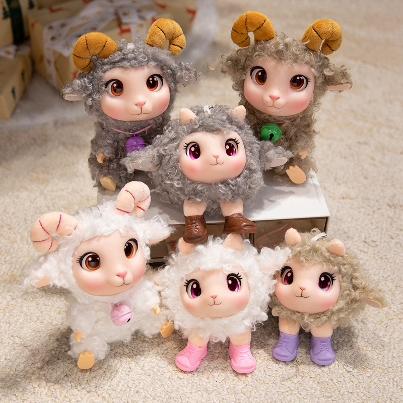 Мягкая плюшевая игрушка-овечка – обзор и цена Kids Toys Doll