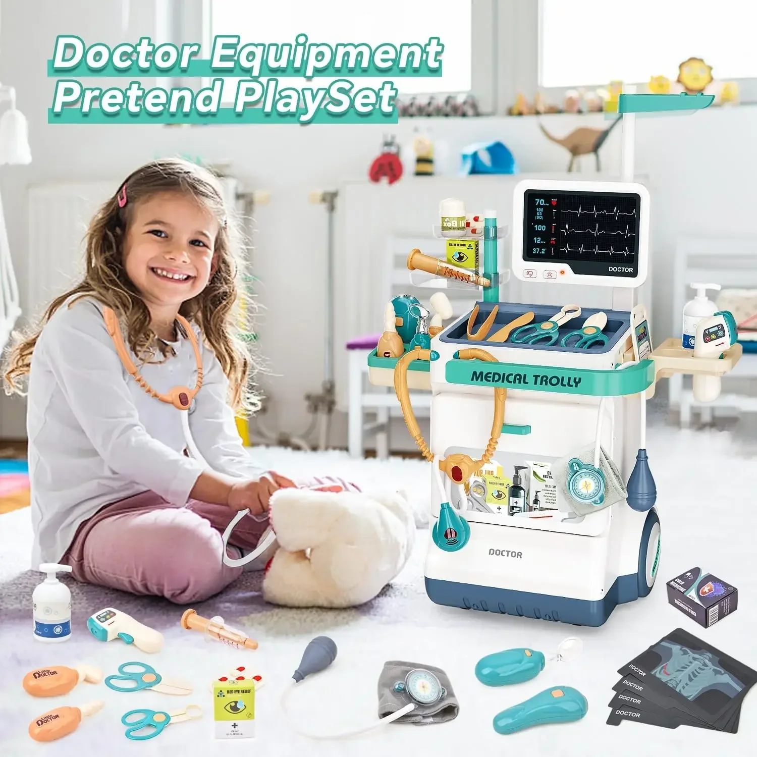 Доктор Медицинский игровой наб – обзор и цена Kids Toys Doctor Set