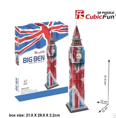 3D-пазлы «Лондонский Биг-Бен», – обзор и цена Kids Toys London
