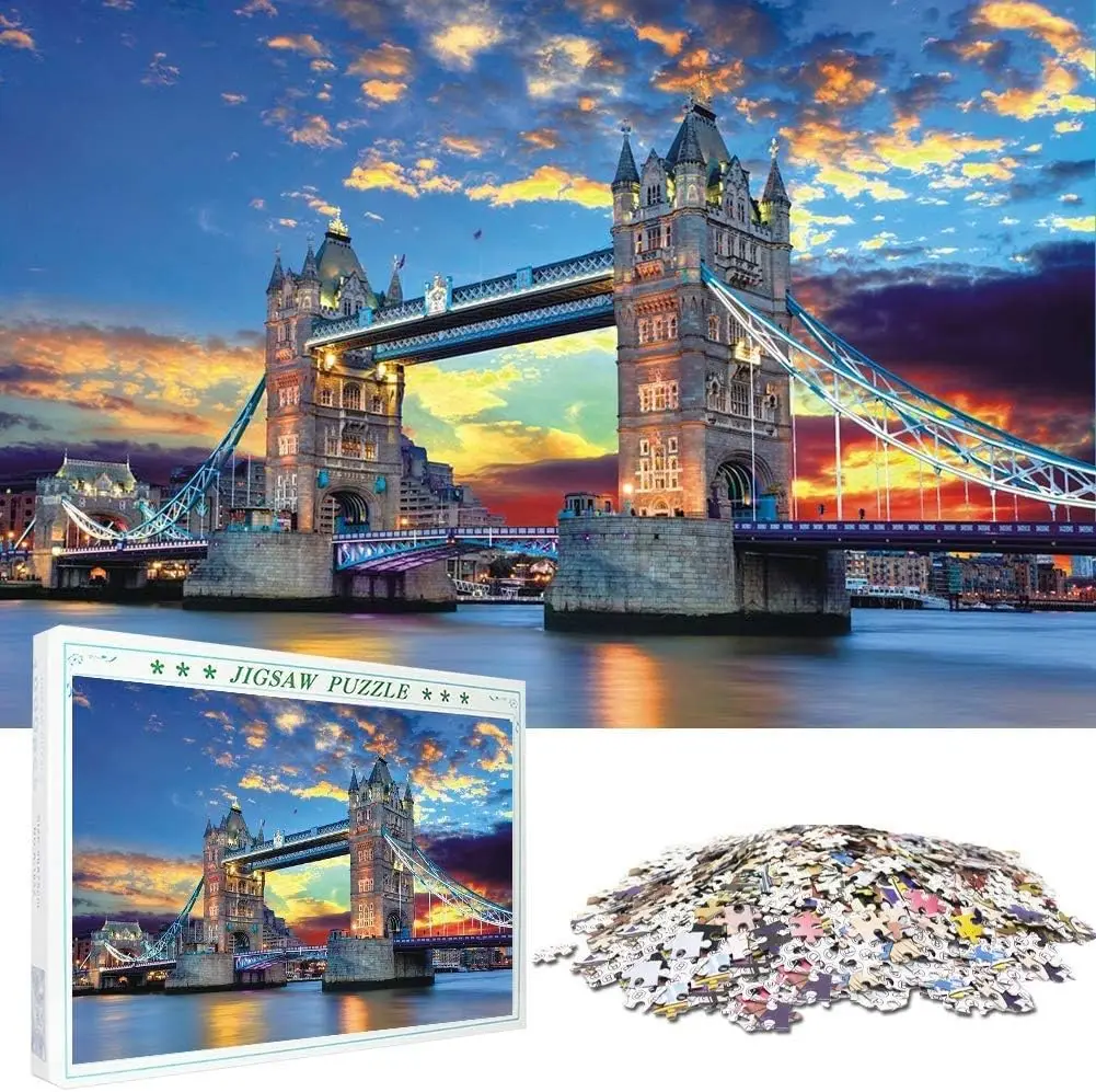 1000 шт., пазл с известными пе – обзор и цена Kids Toys London