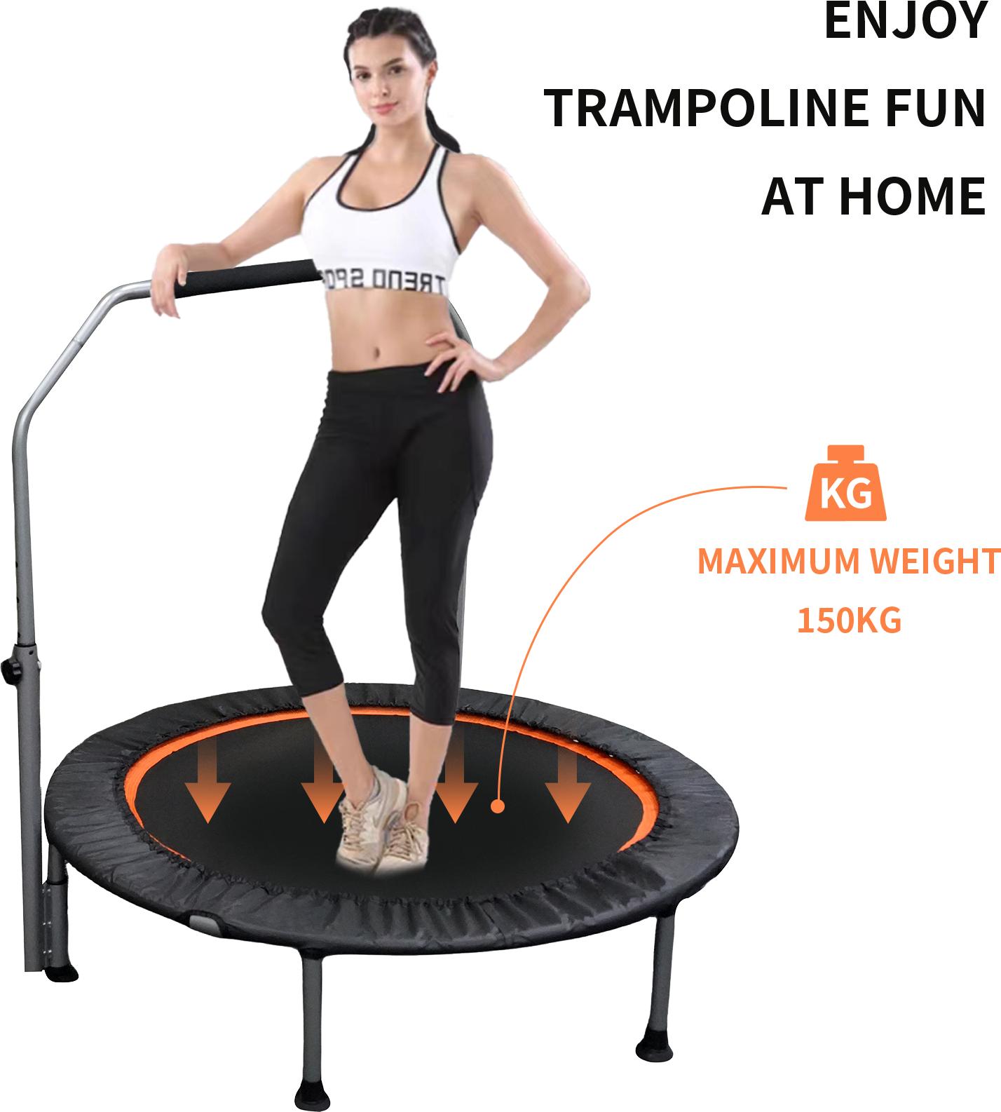 Складной мини-батут для фитнес – обзор и цена Trampoline Mini Indoor