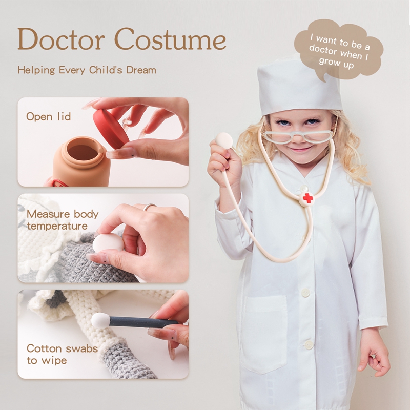 Игрушки для доктора, силиконов – обзор и цена Kids Toys Doctor Set
