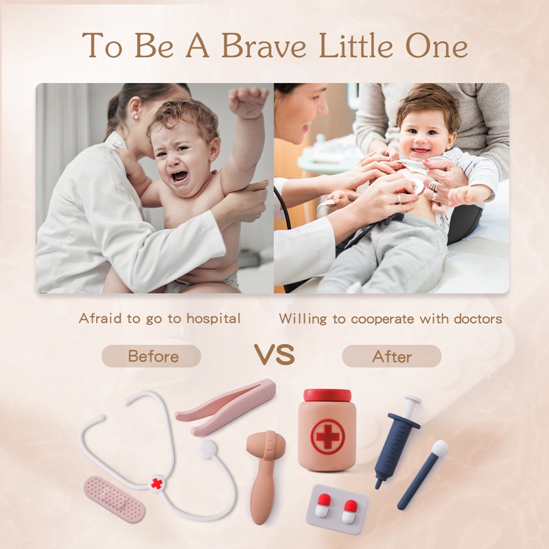 Игрушки для доктора, силиконов – обзор и цена Kids Toys Doctor Set
