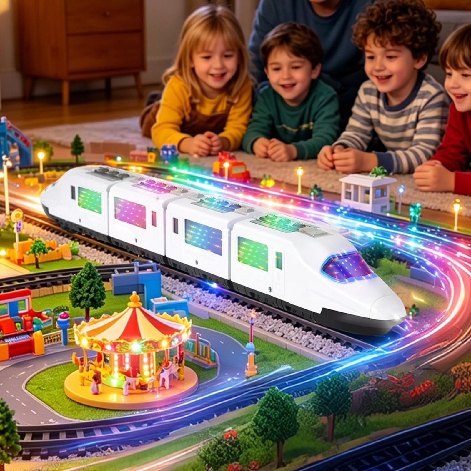 Интерактивный ретро-поезд для  – обзор и цена Kids Toys Electric