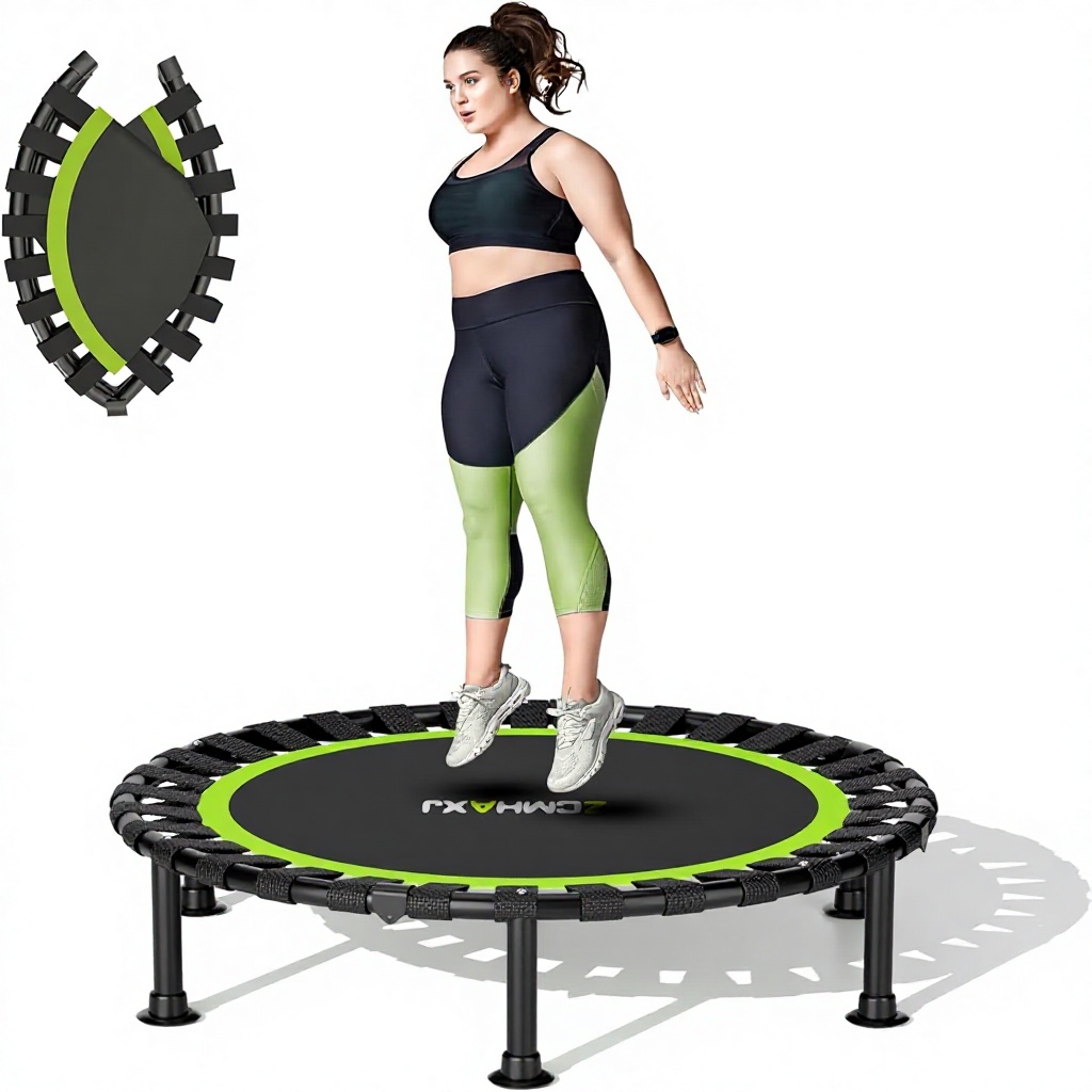Складной мини-батут 40 дюймов  – обзор и цена Trampoline Mini Indoor