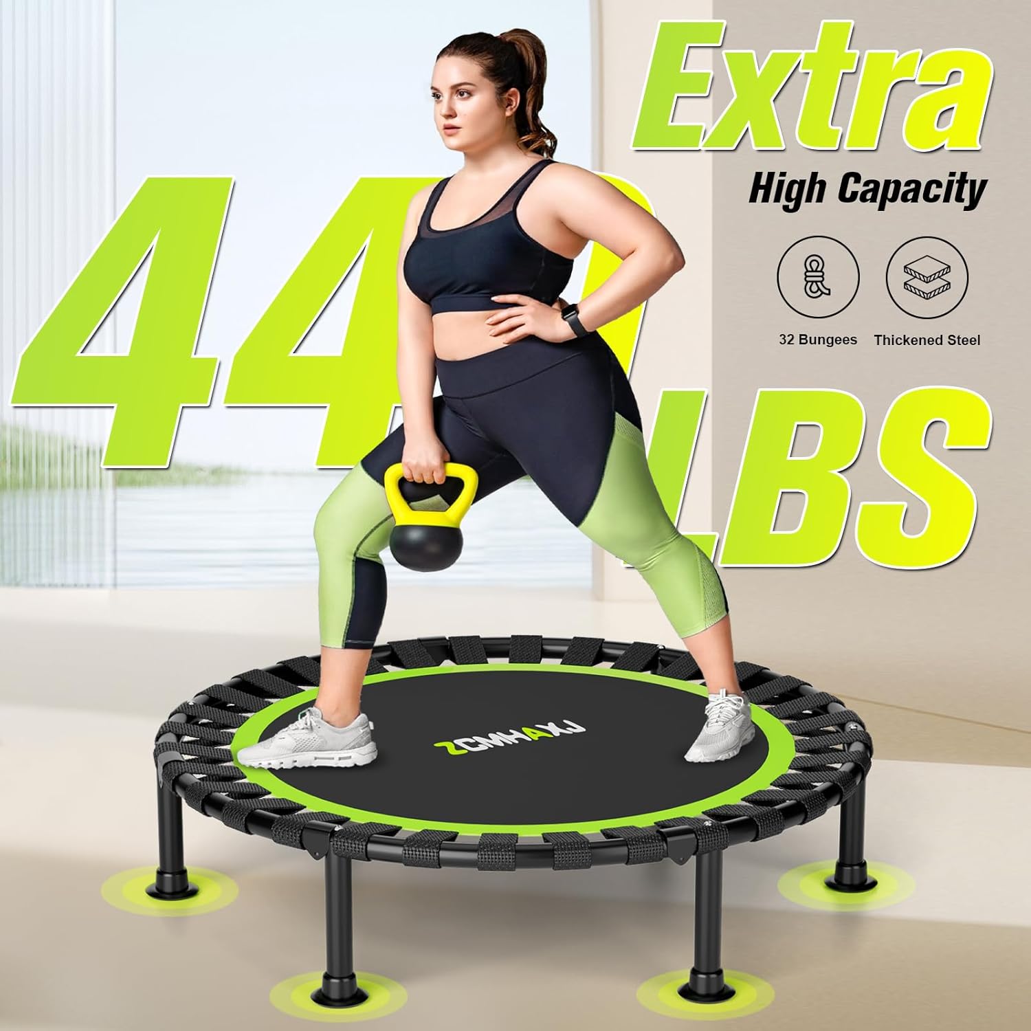 Складной мини-батут 40 дюймов  – обзор и цена Trampoline Mini Indoor