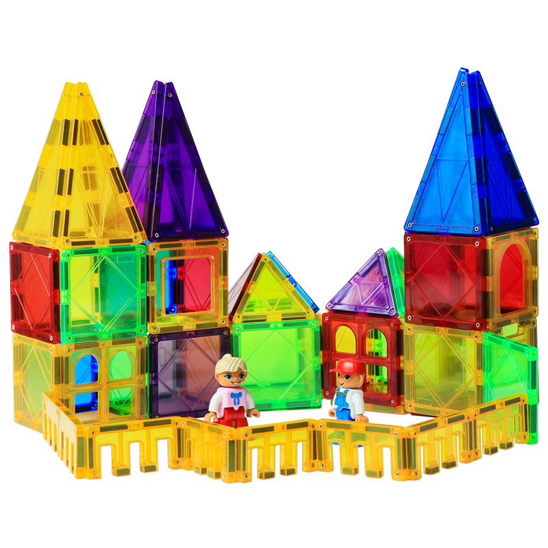 Магнитные блоки 100/120 штук,  – обзор и цена Kids Toys Manufacturers