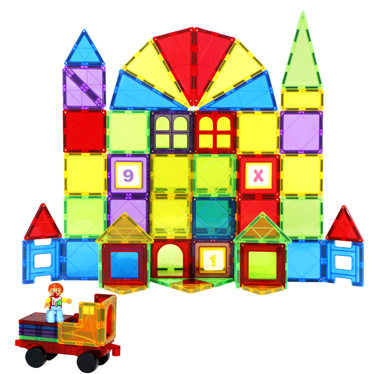 Магнитные блоки 100/120 штук,  – обзор и цена Kids Toys Manufacturers