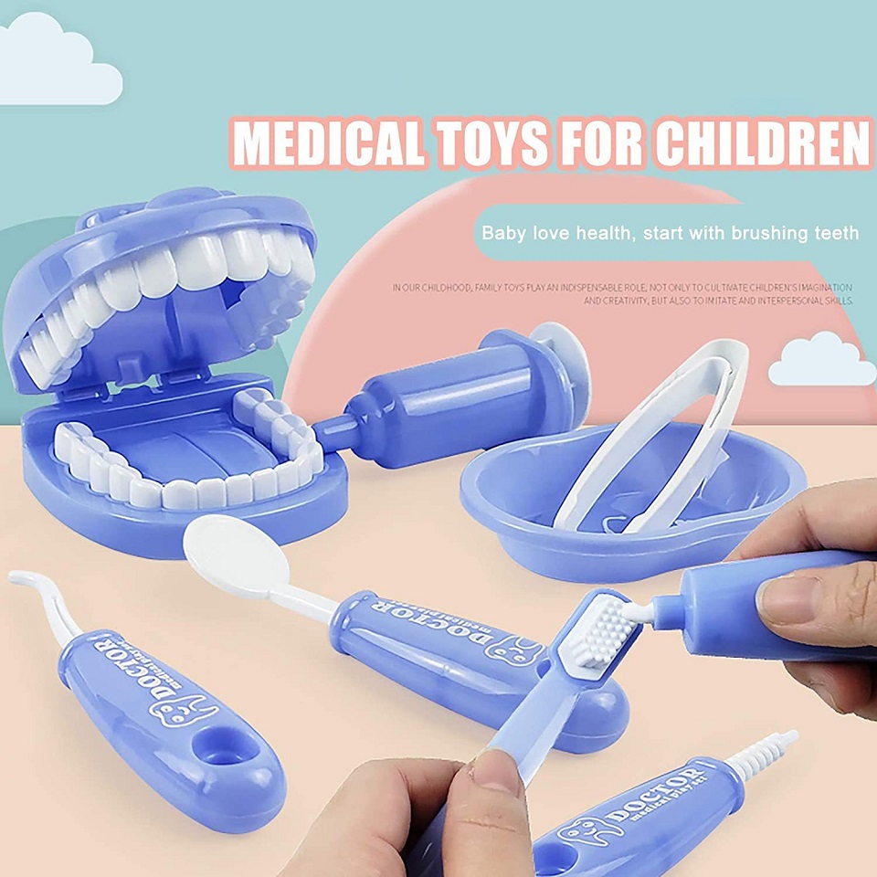 9 шт., стоматологический набор – обзор и цена Kids Toys Doctor Set